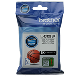Brother LC431XLBK Black Ink Cartridge, 500 Pages.